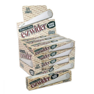 EZ WIDER ORGANIC HEMP CONE KING SIZE 24 CT