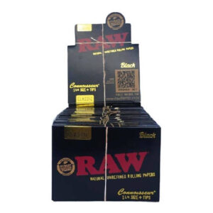 RAW BLACK CONNOISSEUR 1 1/4