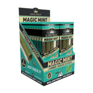 KING PALM 2 MINIS MAGIC MINT HOLDS 1G EACH BOX