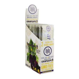 HIGH HEMP ORGANIC WRAPS GRAPE APE 25 PER BOX